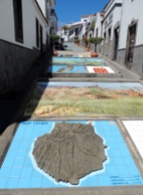 Tiles of the different Canary Islands at Firgaz