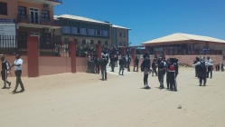 Kids leaving school
